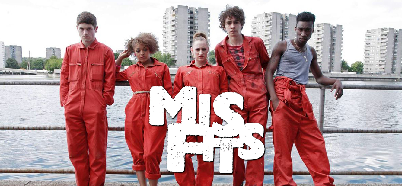 Misfits Season 1 tv series Poster